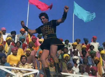 dharmendara jump on horse